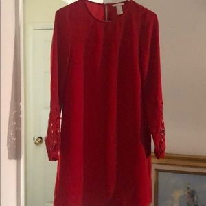 H&M red dress